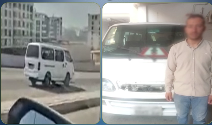 ضبط سائق ميكروباص يسير عكس الاتجاه بالقاهرة بعد تداول فيديو على مواقع التواصل